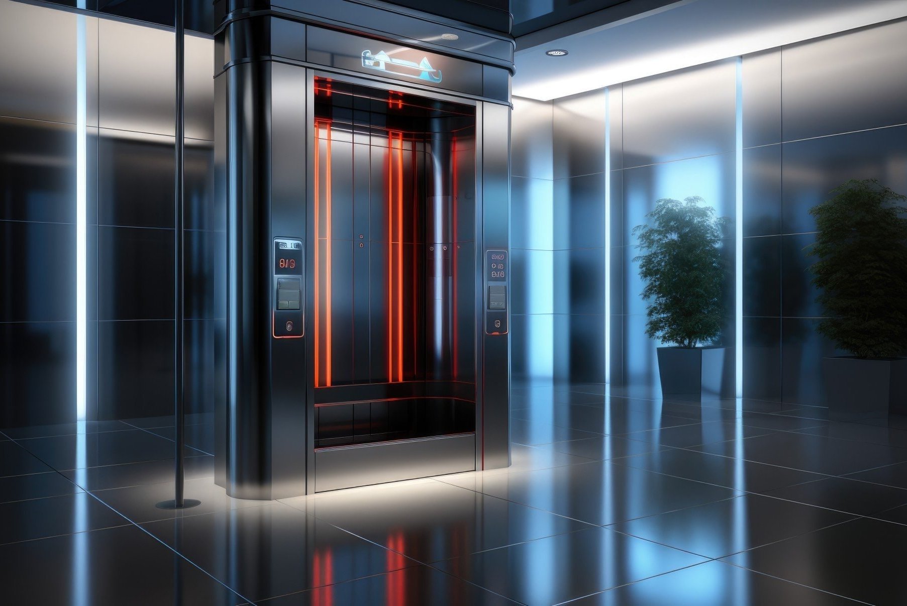 Instalace nových výtahů